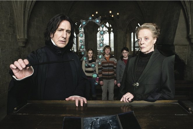 Harry Potter and the Half-Blood Prince - Photos - Alan Rickman, Emma Watson, Rupert Grint, Daniel Radcliffe, Maggie Smith