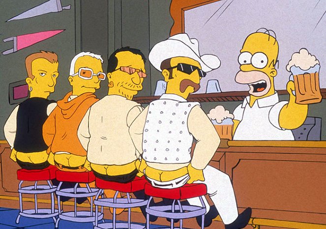 Die Simpsons - Werbefoto
