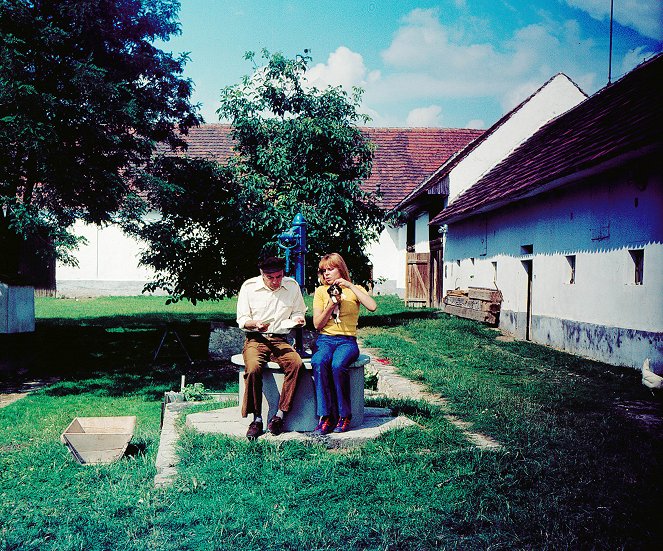 Der Dorfnapoleon - Filmfotos - Josef Bláha, Dagmar Havlová