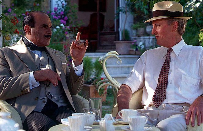 Poirot - Season 8 - Morderstwo w Mezopotamii - Z filmu - David Suchet, Hugh Fraser