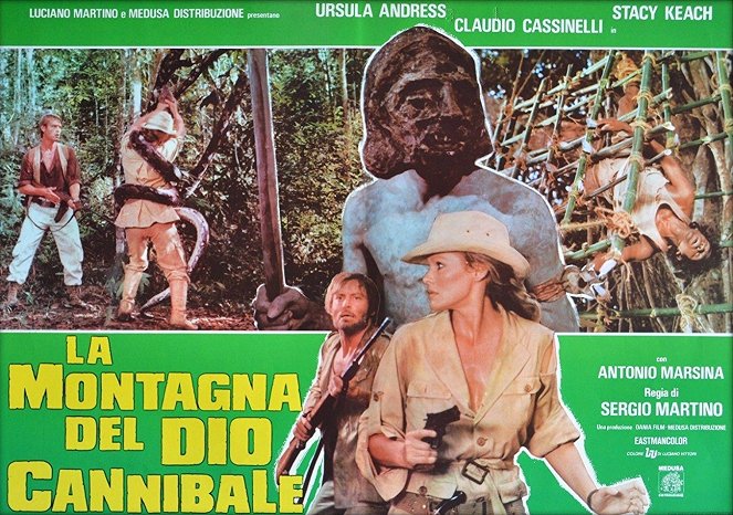 Prisoner of the Cannibal God - Lobby Cards - Stacy Keach, Ursula Andress