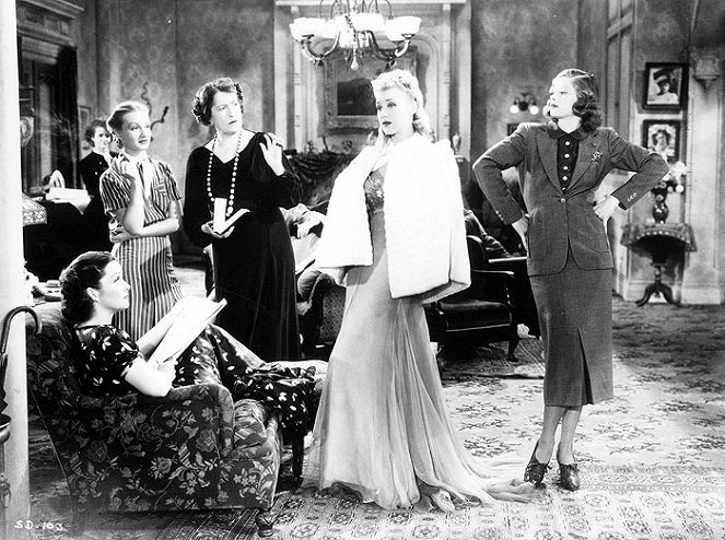 Stage Door - Z filmu - Gail Patrick, Constance Collier, Ginger Rogers, Lucille Ball