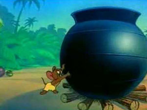 Tom a Jerry - Hanna-Barbera era - Ostrov kanibalů - Z filmu