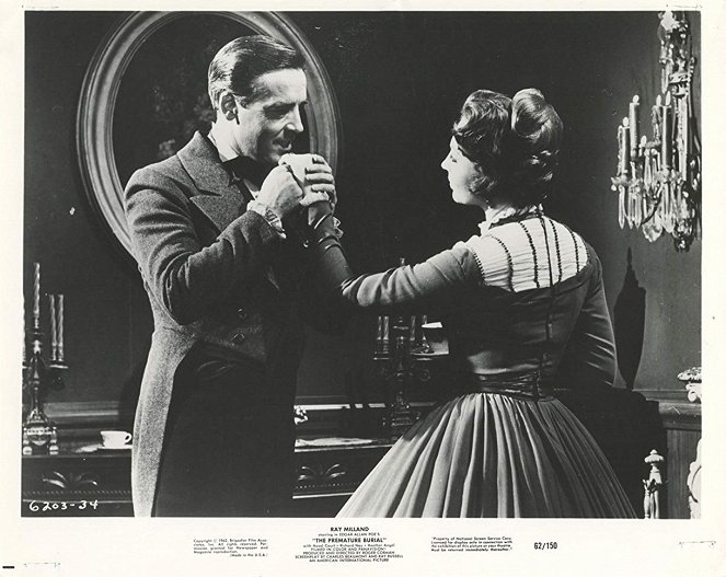 The Premature Burial - Lobby Cards - Ray Milland, Hazel Court