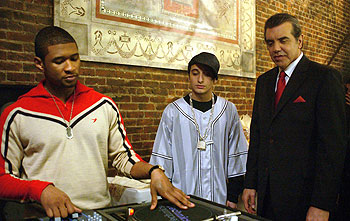 In the Mix - Photos - Usher, Chazz Palminteri