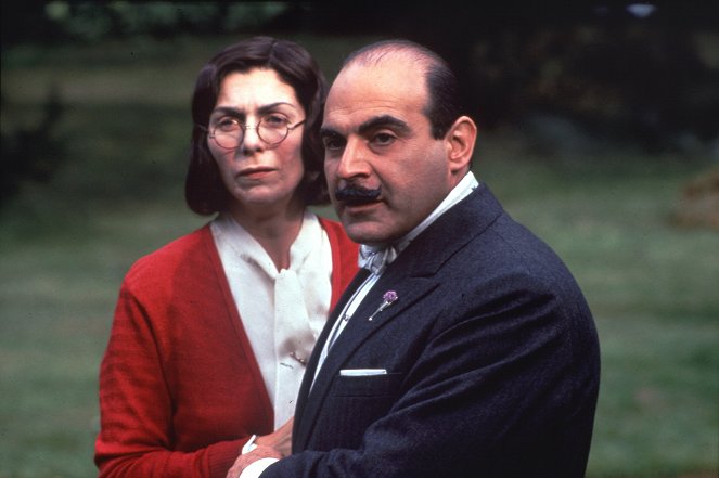 Agatha Christie's Poirot - Season 4 - Mabellen kahdet kasvot - Kuvat elokuvasta - Joanna Phillips-Lane, David Suchet