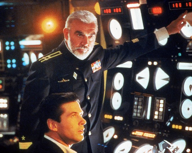 Honba na ponorku - Z filmu - Alec Baldwin, Sean Connery
