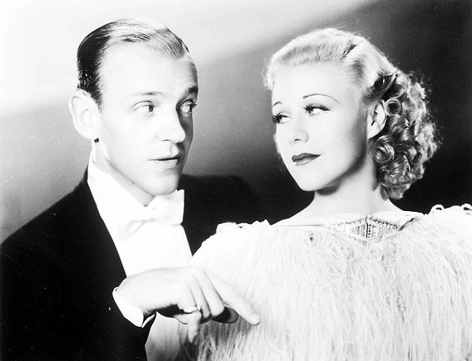 Top Hat - Ich tanz mich in Dein Herz hinein - Werbefoto - Fred Astaire, Ginger Rogers