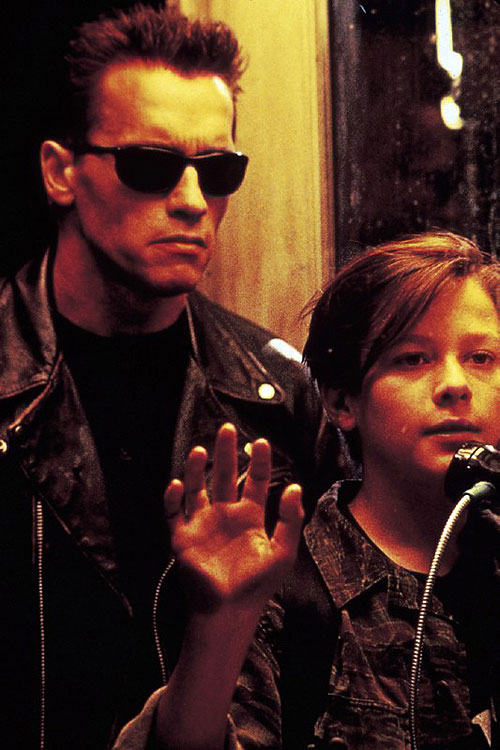 Terminator 2 - Tag der Abrechnung - Filmfotos - Arnold Schwarzenegger, Edward Furlong