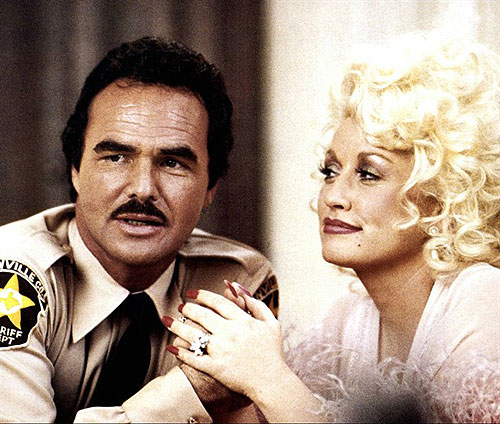 The Best Little Whorehouse in Texas - Filmfotók - Burt Reynolds, Dolly Parton