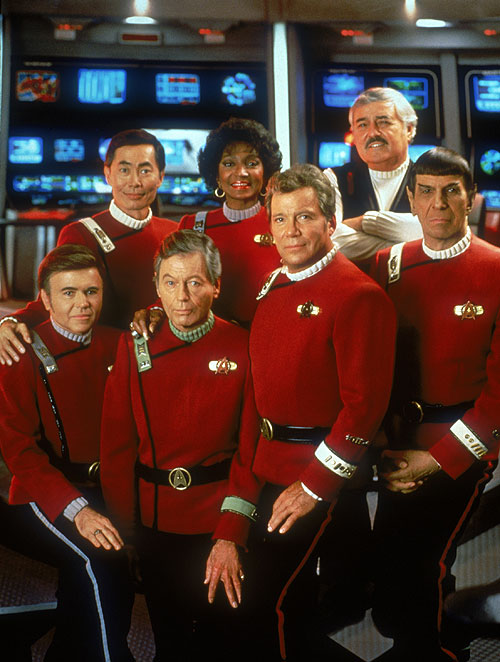 Star Trek VI: The Undiscovered Country - Promokuvat - Walter Koenig, George Takei, DeForest Kelley, Nichelle Nichols, William Shatner, James Doohan, Leonard Nimoy
