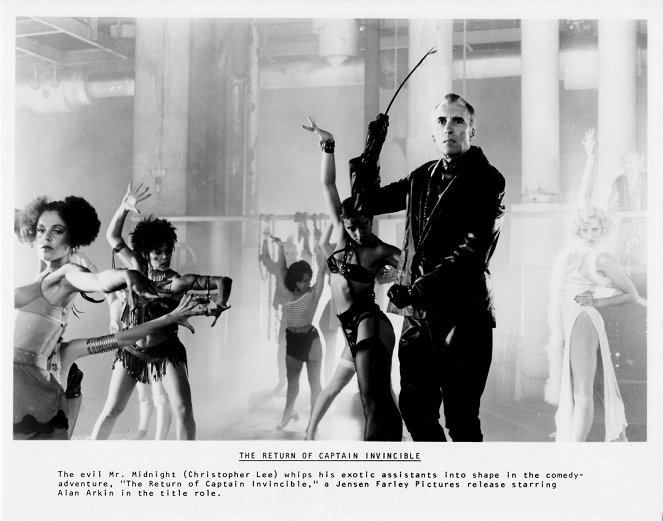 The Return of Captain Invincible - Fotosky - Christopher Lee