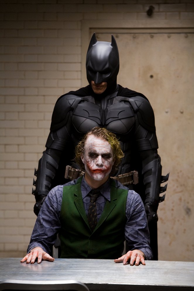 The Dark Knight - Filmfotos - Heath Ledger, Christian Bale
