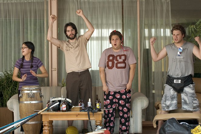 Zbouchnutá - Z filmu - Charlyne Yi, Martin Starr, Jonah Hill, Seth Rogen