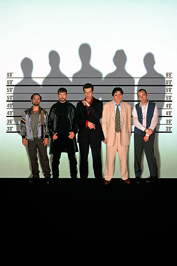 Os Suspeitos do Costume - Do filme - Kevin Pollak, Stephen Baldwin, Benicio Del Toro, Gabriel Byrne, Kevin Spacey
