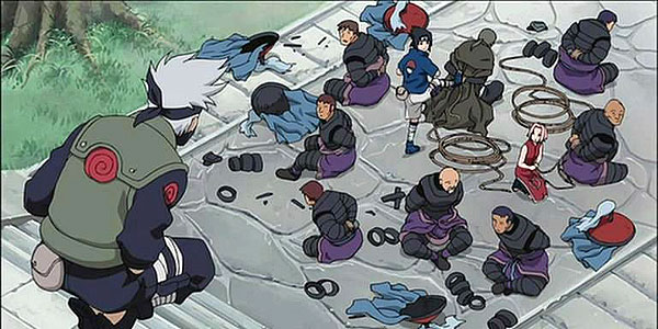 Naruto la película - ¡Batalla ninja en la tierra de la nieve! - De la película