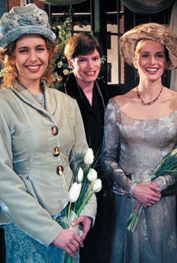 Friends - Die lesbische Hochzeit - Werbefoto - Jessica Hecht, Jane Sibbett