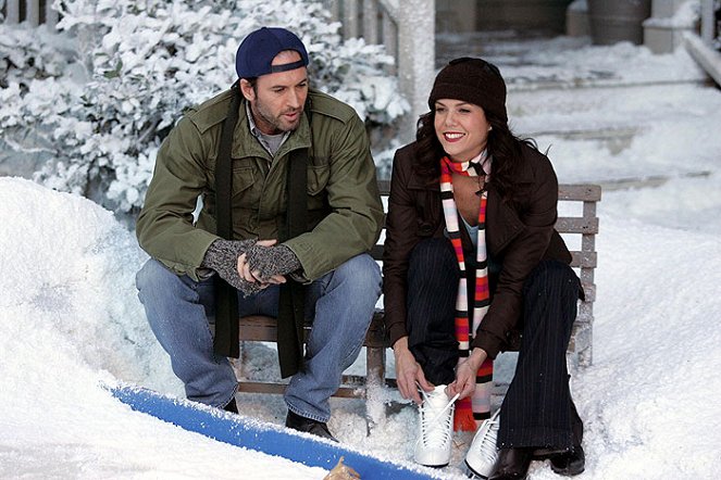 Gilmorova děvčata - Z filmu - Scott Patterson, Lauren Graham