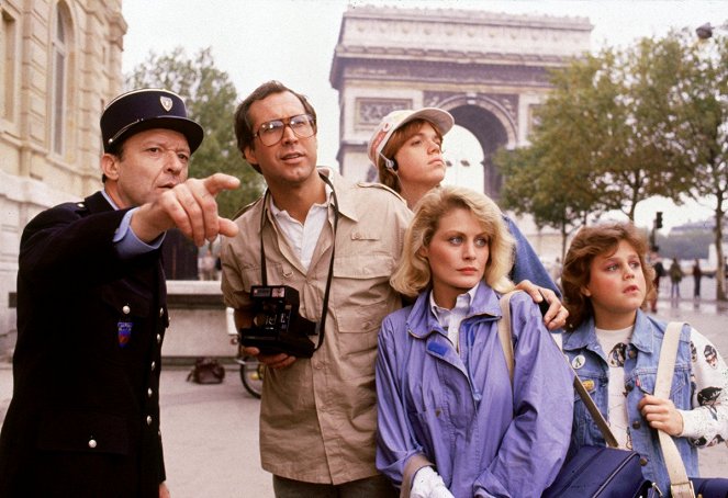 Las vacaciones europeas de una chiflada familia americana - De la película - Chevy Chase, Jason Lively, Beverly D'Angelo, Dana Hill
