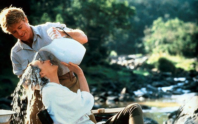 Pożegnanie z Afryką - Z filmu - Robert Redford, Meryl Streep