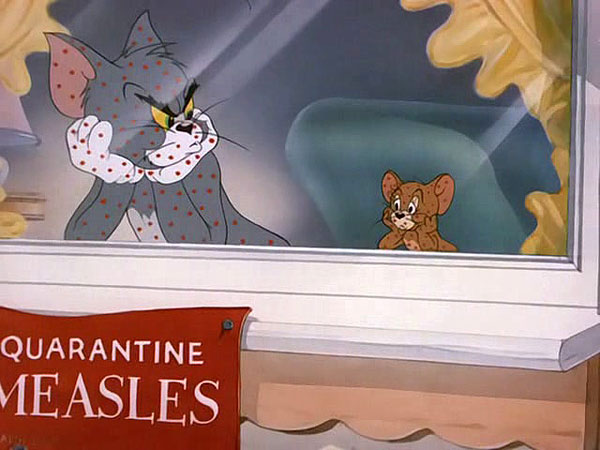 Tom y Jerry - Hanna-Barbera era - Cuidado con el sarampión - De la película