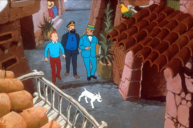 Tintin v chráme slnka - Z filmu