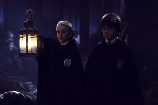 Harry Potter a Kameň mudrcov - Z filmu - Tom Felton, Daniel Radcliffe