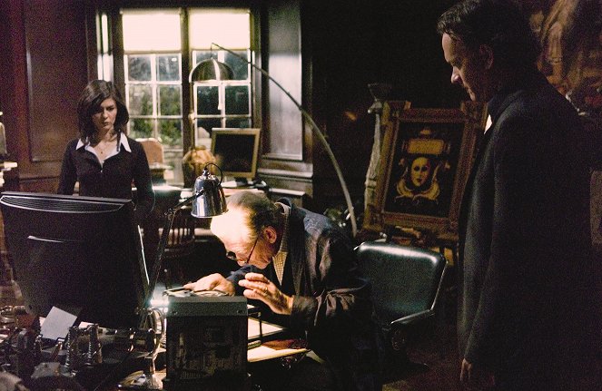 A Da Vinci-kód - Filmfotók - Audrey Tautou, Ian McKellen, Tom Hanks