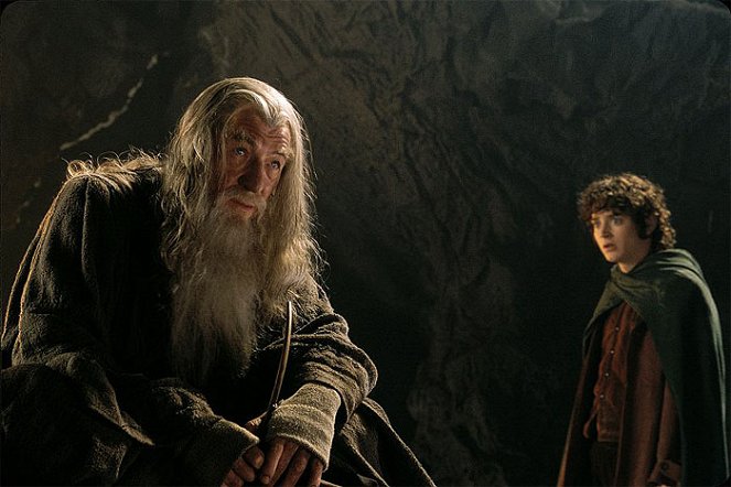 The Lord of the Rings: The Fellowship of the Ring - Photos - Ian McKellen, Elijah Wood