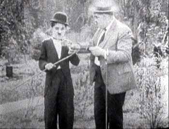 Charlie w parku - Z filmu - Charlie Chaplin