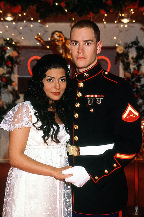 Die Prinzessin und der Marine-Soldat - Werbefoto - Marisol Nichols, Mark-Paul Gosselaar