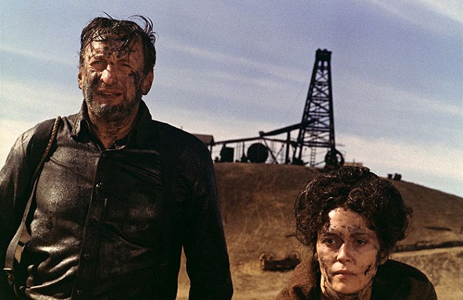 Ölrausch in Oklahoma - Filmfotos - George C. Scott, Faye Dunaway