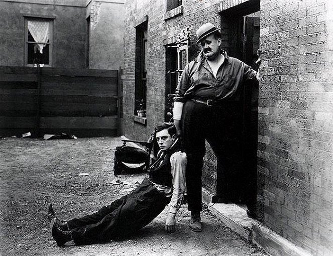 Szomszédok - Filmfotók - Buster Keaton, Joe Roberts