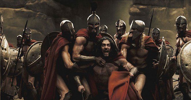 300: Bitva u Thermopyl - Z filmu - Gerard Butler, Vincent Regan
