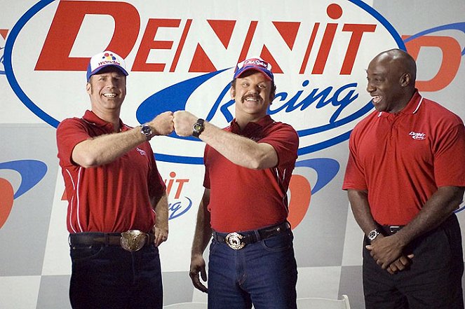 Ricky Bobby - Demon prędkości - Z filmu - Will Ferrell, John C. Reilly, Michael Clarke Duncan