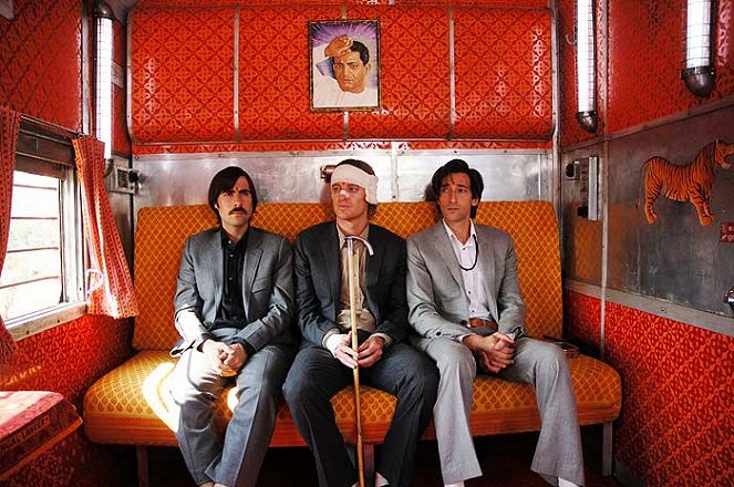 The Darjeeling Limited - Van film - Jason Schwartzman, Owen Wilson, Adrien Brody