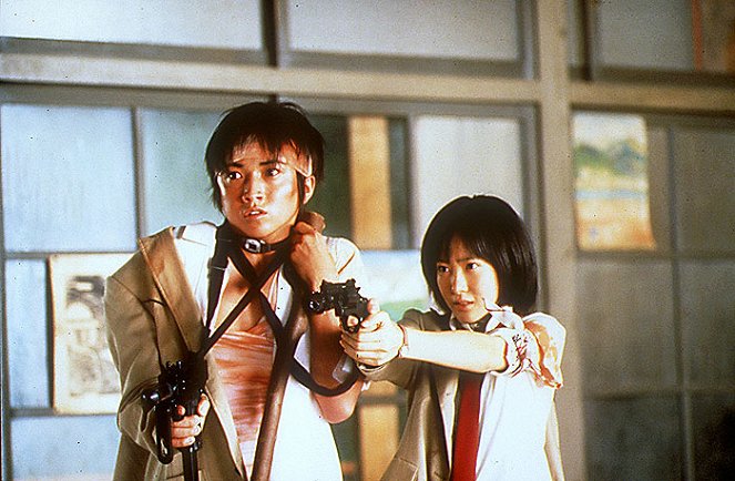 A Batalha Real - Do filme - Tatsuya Fujiwara, Aki Maeda