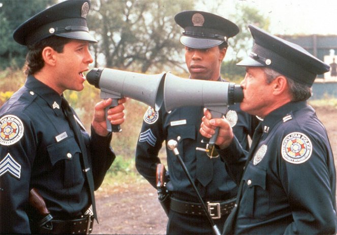 Policejní akademie 4: Občanská patrola - Z filmu - Steve Guttenberg, Michael Winslow, G. W. Bailey
