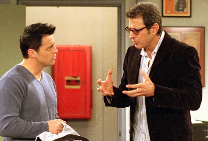 Friends - Season 9 - The One with the Mugging - Photos - Matt LeBlanc, Jeff Goldblum