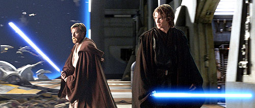 Star Wars: A Sith-ek bosszúja - Filmfotók - Ewan McGregor, Hayden Christensen