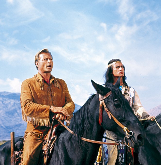 La última batalla de los apaches - De la película - Lex Barker, Pierre Brice