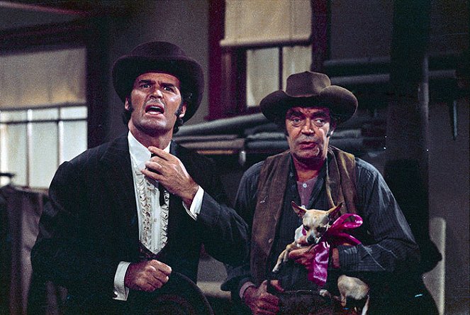 Podporujte svého pistolníka! - Z filmu - James Garner, Jack Elam