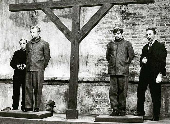 Bűntény a mulatóban - Filmfotók - Rudolf Hrušínský, Jiří Šlitr, Jiří Suchý, Gustav Oplustil
