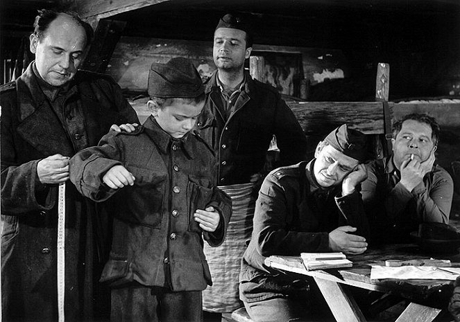 Práče - De la película - Jiří Těšík, Michal Koblic, Vladimír Menšík, Gustáv Valach, Oldřich Musil