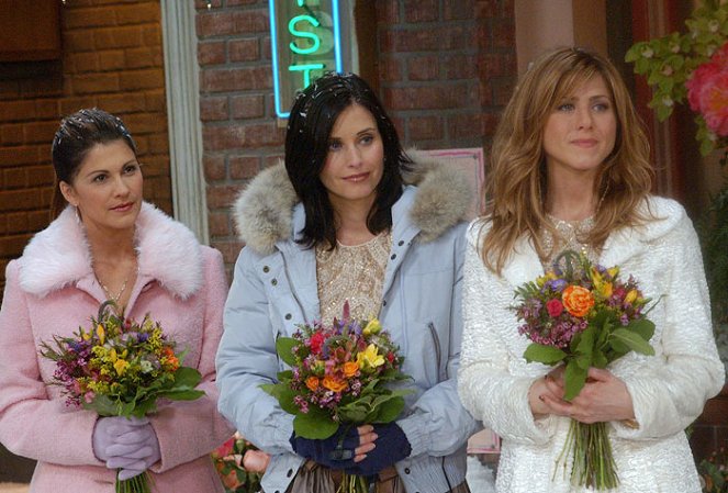 Friends - Phoebes Hochzeit - Filmfotos - Courteney Cox, Jennifer Aniston