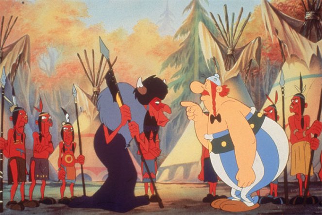 Asterix in Amerika - Van film