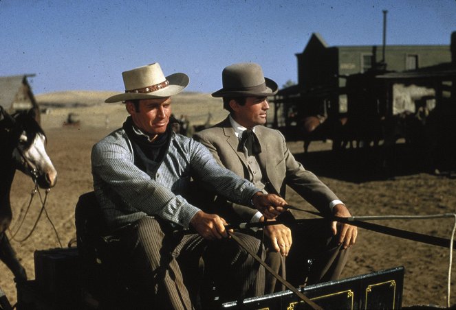 Weites Land - Filmfotos - Charlton Heston, Gregory Peck