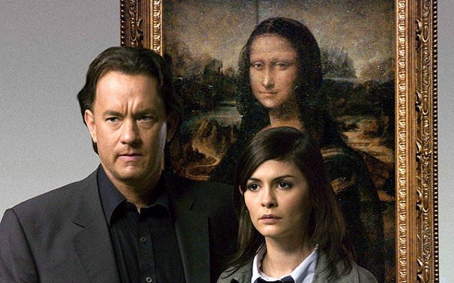 A Da Vinci-kód - Filmfotók - Tom Hanks, Audrey Tautou