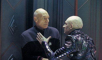 Star Trek 10. - Nemezis - Filmfotók - Patrick Stewart, Tom Hardy