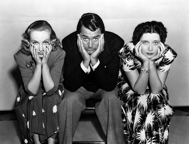 Nur dem Namen nach - Werbefoto - Carole Lombard, Cary Grant, Kay Francis